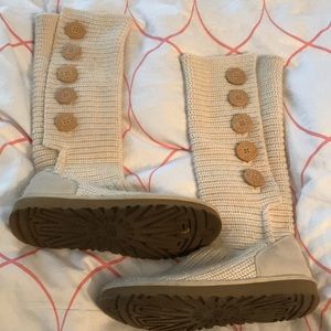 UGG sock boots